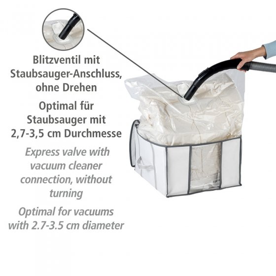 Vakuum Soft Box S, bis zu 75 % Platzersparnis 