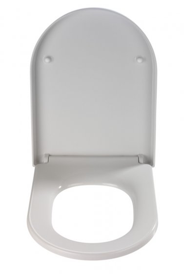 WC-Sitz Mod. Premium Palma, aus antibakteriellem Duroplast mit Absenkautomatik