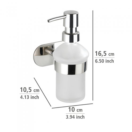 Turbo-Loc® Seifenspender Mod. Orea Shine, Befestigen ohne bohren 