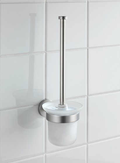 WC-Garnitur offen Mod. Bosio Edelstahl matt, rostfrei