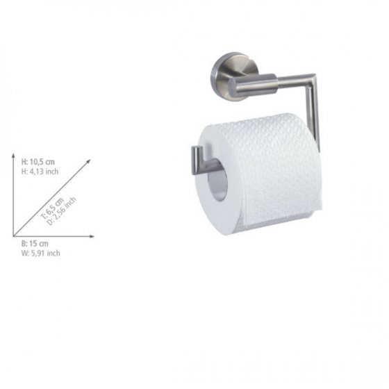 Toilettenpapierhalter Mod. Bosio Edelstahl matt, rostfrei