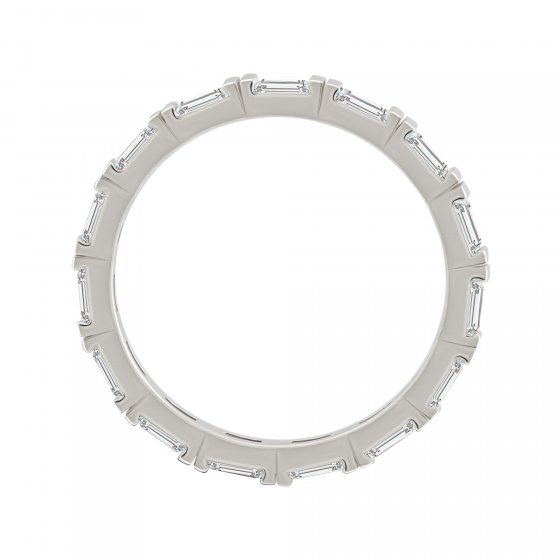 Ring 925 Silber rhodiniert mit Zirkonia 