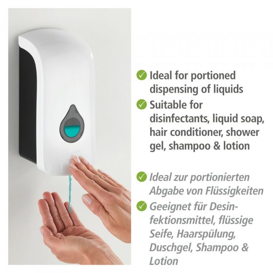 Desinfektionsmittel-Spender Mod. Ranera L Weiß, Füllmenge: 740 ml 