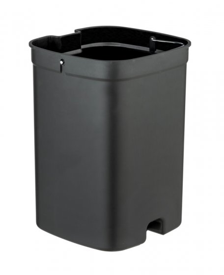 Treteimer Mod. Davos, Weiß 6,5 L, mit Easy-Close Absenkautomatik 