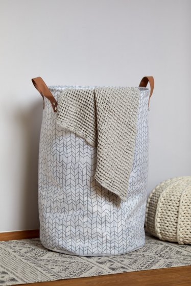 Wäschesammler Mod. Geo, Wäschekorb, 75 l
