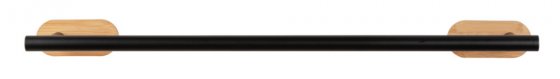 Turbo-Loc® Badetuchstange Uno Mod. Orea Bamboo, 60 cm, Befestigen ohne bohren 
