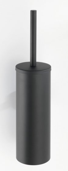 WC-Garnitur Mod. Bosio geschlossen Edelstahl Black matt, rostfrei 