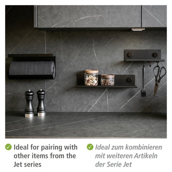 Küchenregal Mod. Jet M, aus pulverbeschichtetem Metall 