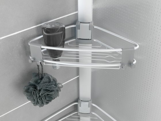 Teleskop Duschecke Mod. Purio, aus hochwertigem Aluminium