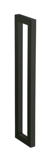 Handtuchhalter Mod. Reitani Schwarz matt, aus lackiertem Stahl 