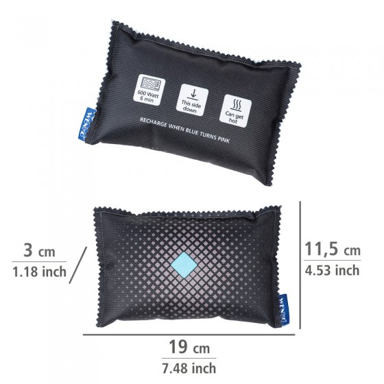 Universal-Entfeuchter 350g, 3er Set, mit Indikator