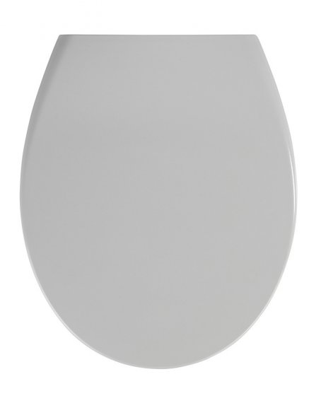 Premium WC-Sitz Mod. Samos Concrete Grey, aus antibakteriellem Duroplast