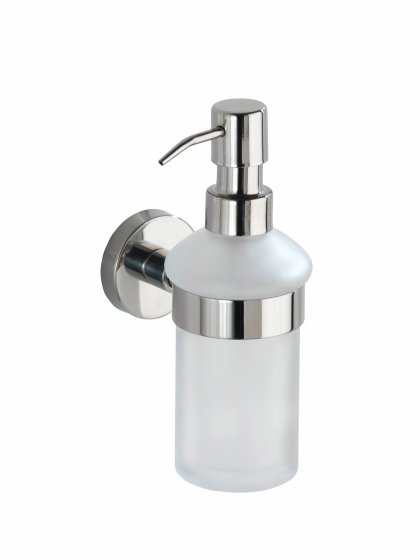 Seifenspender Mod. Bosio Edelstahl glänzend, Fassungsvermögen ca. 200 ml 