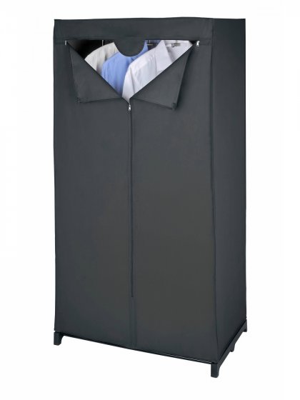 Kleiderschrank Mod. Deep Black, mit Reißverschluss 
