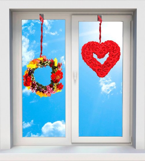 Fensterhaken 8er Set, für Fensterrahmen bis 1,8 cm geeignet 