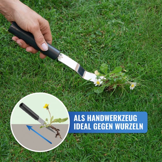 Unkrautstecher mit Teleskopstiel, ausziehbar von 56 - 122 cm 