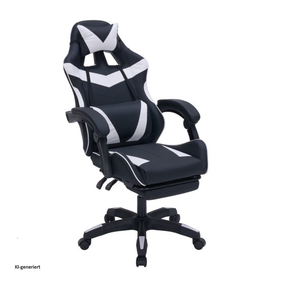 Gaming Stuhl Krit Eco Schwarz-Weiß 