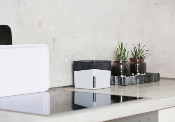 Raumentfeuchter Mod. Cube Weiß 2 x 1000 g, für Räume bis ca. 80 m³