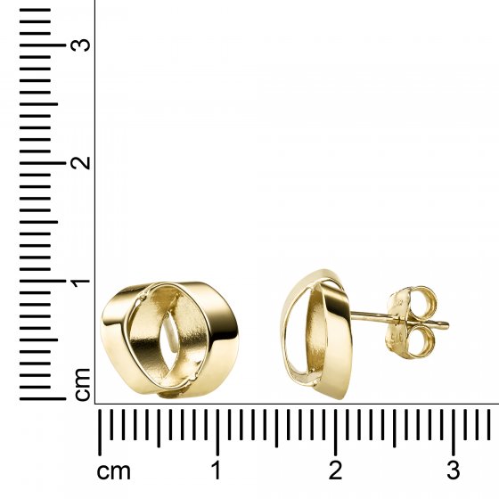 Ohrstecker 375 Gelbgold 