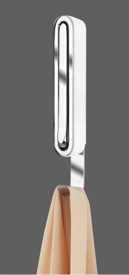 Klapphaken Premium Mod. Sigma Nachtschwarz, klappbarer Wandhaken