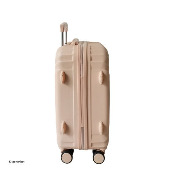 Hartschalenkoffer 2er-Set Mabell Rosa 