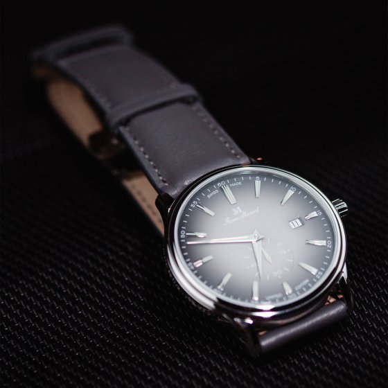 Herren Armbanduhr Edelstahl  Glänzend 24,5cm 