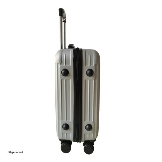 Hartschalenkoffer 4er-Set Frenzi Silber 