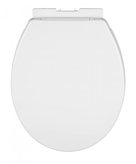 WC-Sitz Mod. Luri, weiß, Thermoplast, 35.5x43 cm, mit Easy-Close Absenkautomatik 