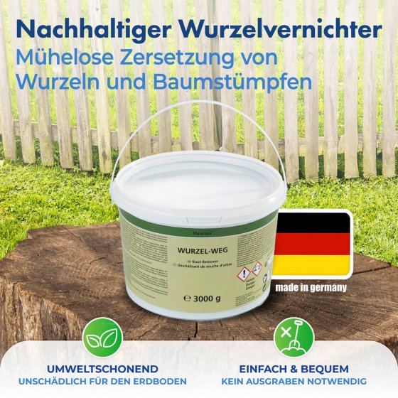 Wurzel-weg 3000 g, beschleunigt den Zersetzungsprozess 