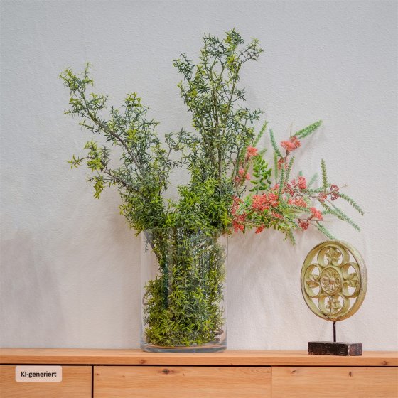 Kunstblume Frühlingsblume, Koralle Flora 