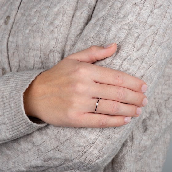 Ring Gold 585 mit Brillant 0,05ct. 