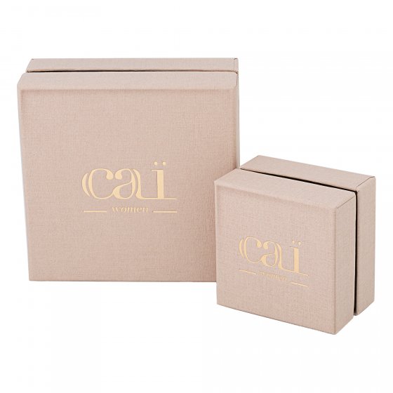 Collier 925 Sterling Silber gelb vergoldet Sonne - Mond - Stern 