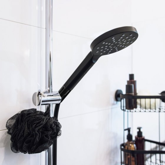 Mod. Design Duschschlauch Schwarz matt 175 cm, mit Verdrehschutz und Trinkwasserzulassung 