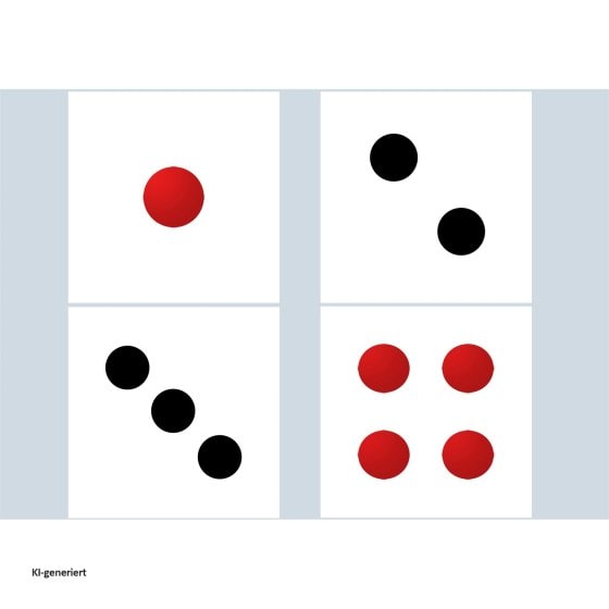 Untersetzer 4-tlg Dice 