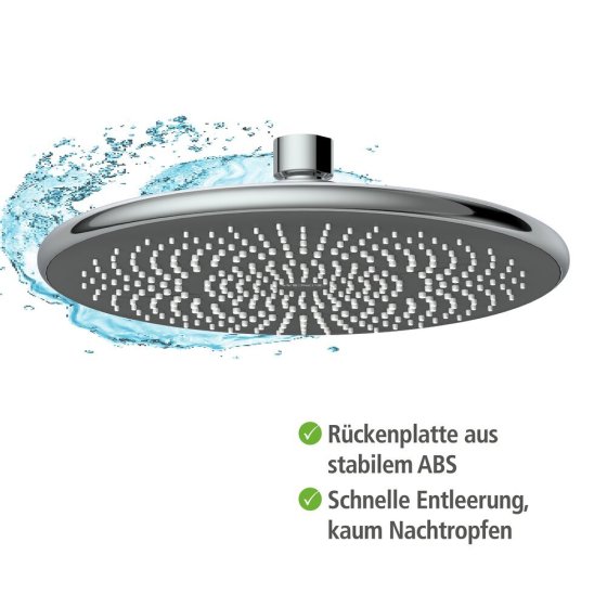 Regenduschkopf, Ø 22,5 cm 