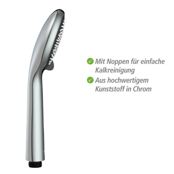 Duschkopf Ø 9,5 cm, Universal-Handbrause 