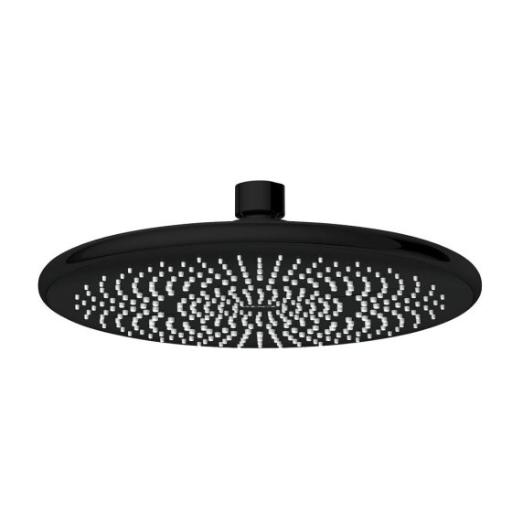 Regenduschkopf Schwarz, Ø 22,5 cm 
