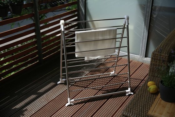 Badewannen Wäschetrockner Mod. Profi Edelstahl, aus rostfreiem Edelstahl 
