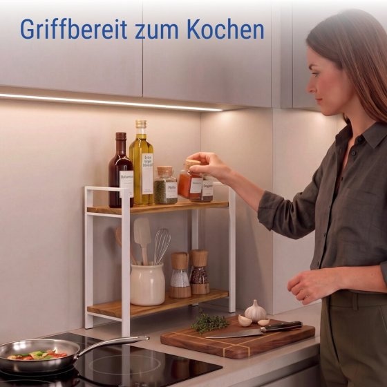 Küchenregal Mod. Louisa, 2 Etagen, 2 Etagen 