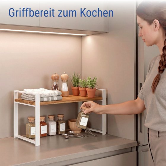 Küchenregal Mod. Louisa, 1 Ablage 