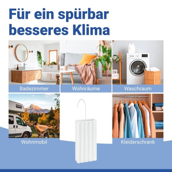Luftbefeuchter Mod. Linien, 4er Set, aus Keramik 