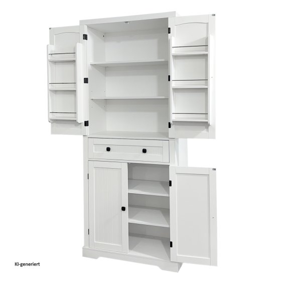 Buffetschrank Thekla Landhausstil Weiß 