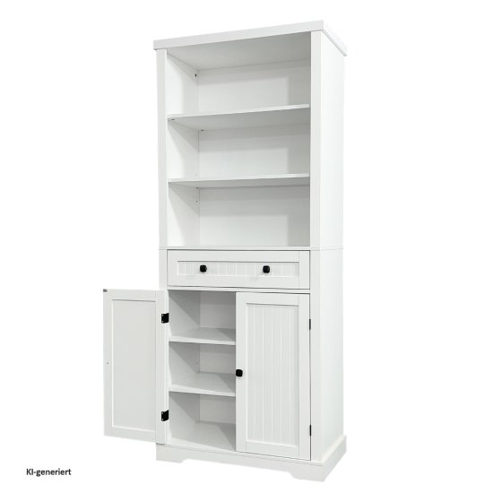 Buffetschrank Thekla Landhausstil Weiß 