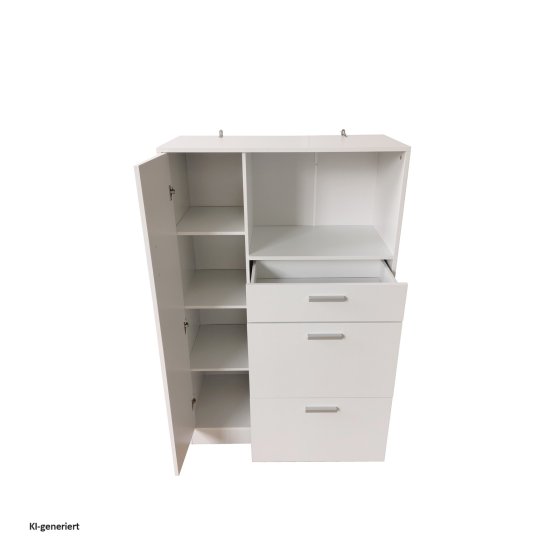 Küchenschrank Weiß Blanca L 