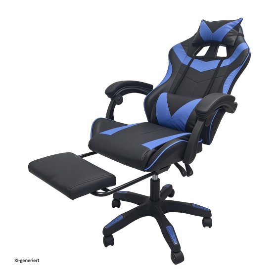 Gaming Stuhl Krit Eco Schwarz-Blau 