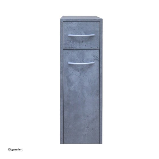Mehrzweckschrank schmal Thekla Beton 