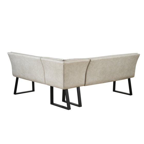 Eckbankgruppe Keno 4-teilig Beige 