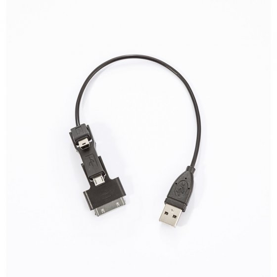 USB-Akkuladegerät mit LED-Lampe 