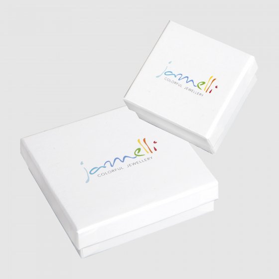 Ohrringe Silber 925 rhodiniert mit pinkem Quarz (beh.) 