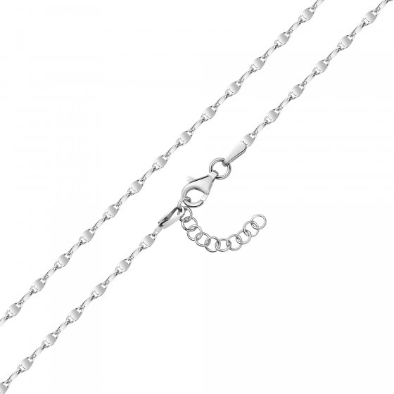 Collier 925 Silber rhodiniert 